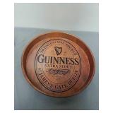 Metal Guinness extra Stout round tray 13 in Metal Guinness extra Stout round tray 13 in