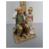 Collectible Norman Rockwell the Shoemaker 1981 Collectible Norman Rockwell the Shoemaker 1981