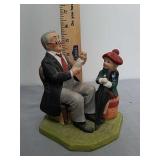 Norman Rockwell 1980 annual doctor and the doll Norman Rockwell 1980 annual doctor and the doll