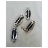 4 Craftsman pocket keychain box knives 4 Craftsman pocket keychain box knives