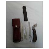 Kershaw multi blade knife with 3 interchangeable Kershaw multi blade knife with 3 interchangeable
