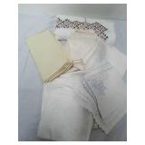 Group of vintage cloth napkins and more Group of vintage cloth napkins and more