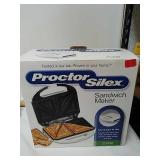 New Proctor Silex sandwich maker New Proctor Silex sandwich maker