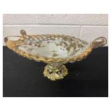 10ï¿½ Vintage Art Glass signed Della Bomboniera