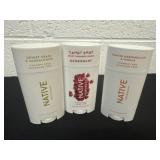3 new native deodorants