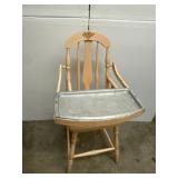 Vintage Highchair 38in Tall