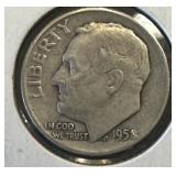 1958-D Silver Dime