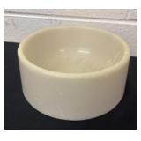 9ï¿½ heavy dog bowl, stone