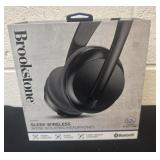 Brookstone sleek wireless headphones