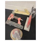 Nail guns, sanders,