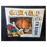 Vintage Garfield FM Radio in box