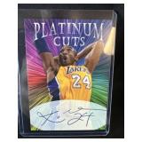 Platinum Cuts Kobe Bryant facsimile auto