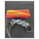 New 6ï¿½ blue dragon Karambit knife