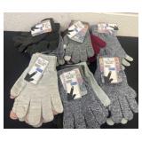 18 pairs of new touch gloves.