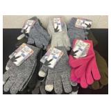 18 pairs of new touch gloves