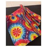 12 new tye dye bandannas