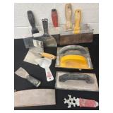 Group of trowels