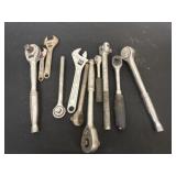 Crescent wrenches and ratchet