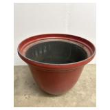 17x22 Big Plastic Red/Maroon Planter