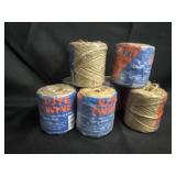 8 rolls of 150ft jute twine
