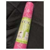 New yoga mat pink