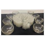 Hazel Atlas Tree of Life Plates, Mid Century