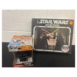 Star Wars jigsaw puzzle and Star dice game