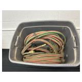 Tote of Goodyear Welding Hoses