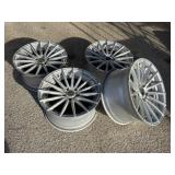 Set of 4 Mustang 5x114 JNC Aluminum Rims