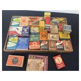 Vintage cardboard hardware boxes most of them are