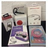 Audio splitter, ear bud charging c type and