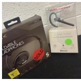 New foldable head phone and headset