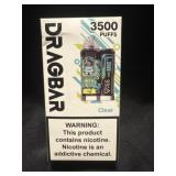 New drag bar clear 3500 puffs