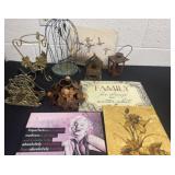 Group of metal decor and home wall decor