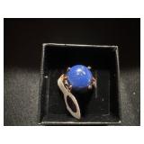 Jewlery quality cooper size 8 ring with natural