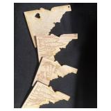 4 Idaho wood cut out