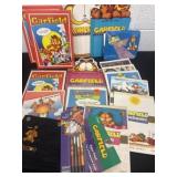 Group of Garfield note pads and pencil books