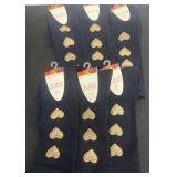 6 pairs of new socks size 6