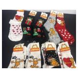 9 pairs of Garfield socks