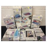 Large group of sterlite boxes, wands and more