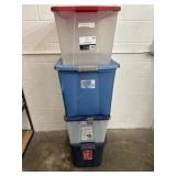 4 Storage Totes