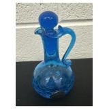 6ï¿½ Vintage Blenko Style Hand Blown Mini Pitcher