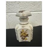 5ï¿½ Antique Ceramic Perfume Bottle with yellow