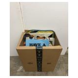 Box of Garfield Sticker+Vinyl and other Scrap