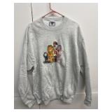 Size XL Heavyweight Garfield and Friends Sweater