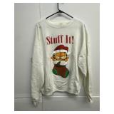 Size L-XL Vintage Long Sleeve ChristmasGarfield