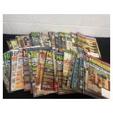 Group of handy man magazines