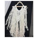 Wood Hanging Macrame Decor