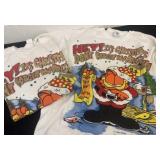 2 xl Garfield hey itï¿½s Christmas donï¿½t forget my