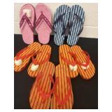 Group of new flip flops